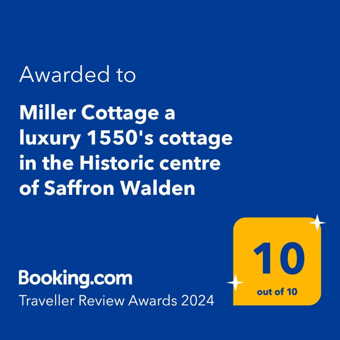 Miller Cottage A Luxury 1550'S Cottage In The Historic Centre Of サフロン・ワルデン エクステリア 写真